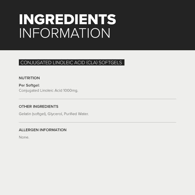 Thumbnail 2 de Conjugated Linoleic Acid 1600 mg Softgels 💊