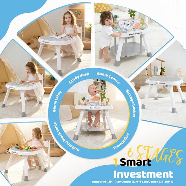 Thumbnail 6 de Time Followers 6-in-1 Baby Activity Center