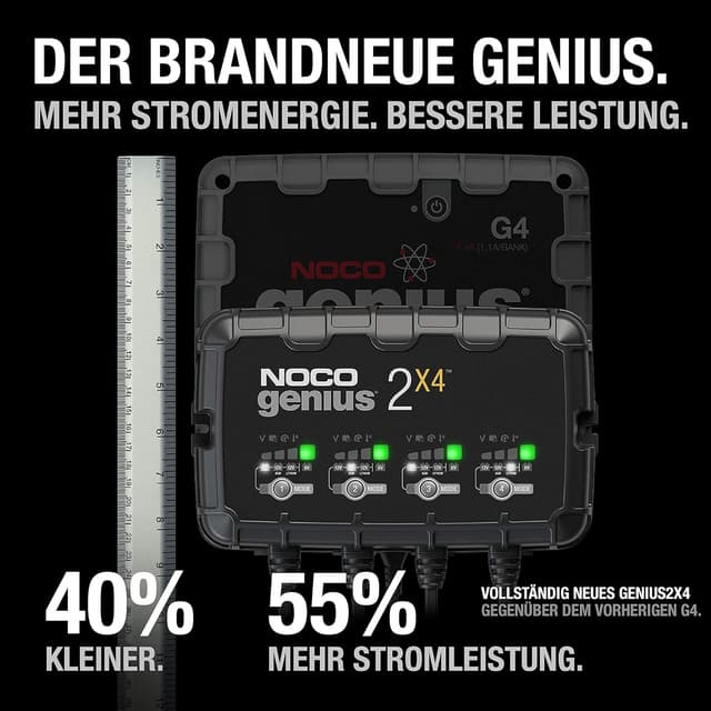 Thumbnail 5 de NOCO GENIUS2X4 Batterieladegerät 4-Bank