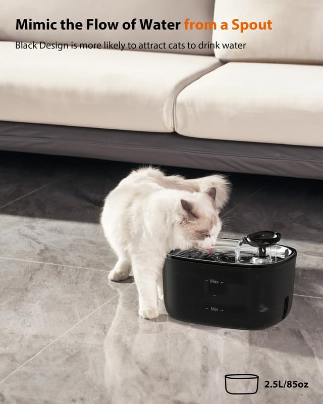 Thumbnail 1 de Stouchi Edelstahl Trinkbrunnen 2,5L 🐱