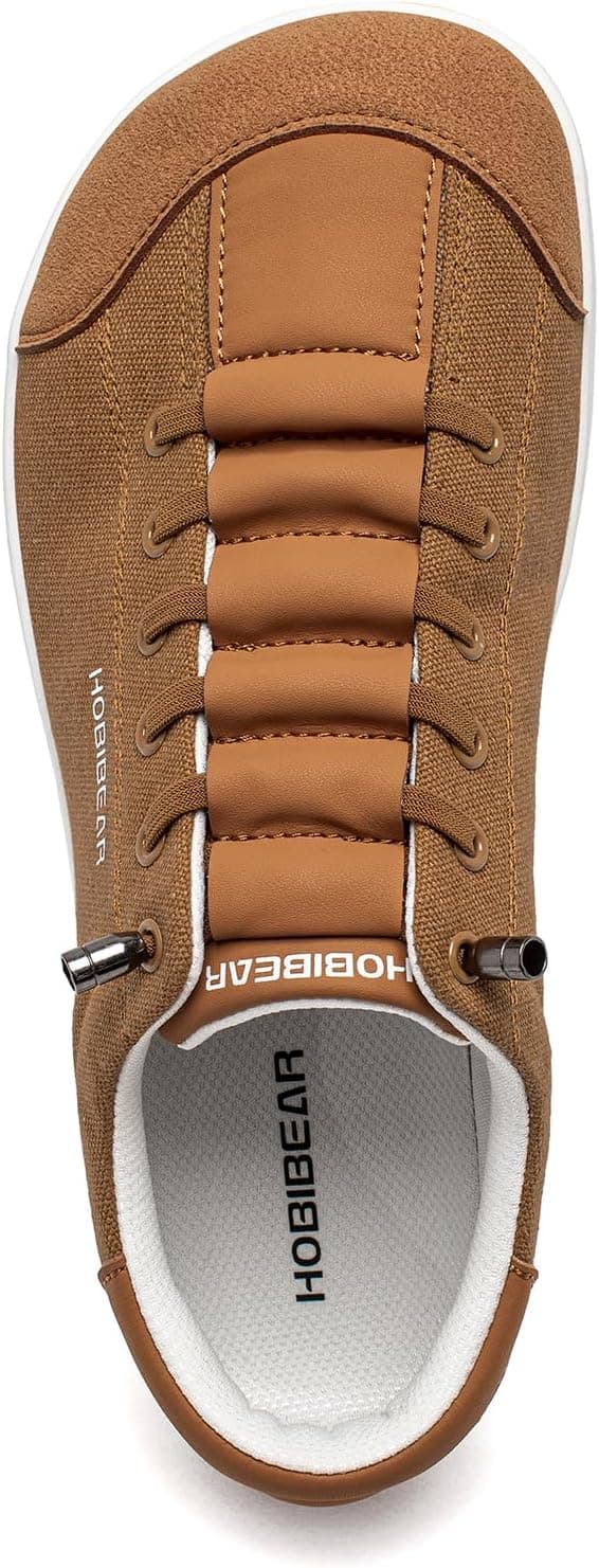 Detalle 1 de HOBIBEAR wide barefoot trainers with zero-drop sole for walking and trail use