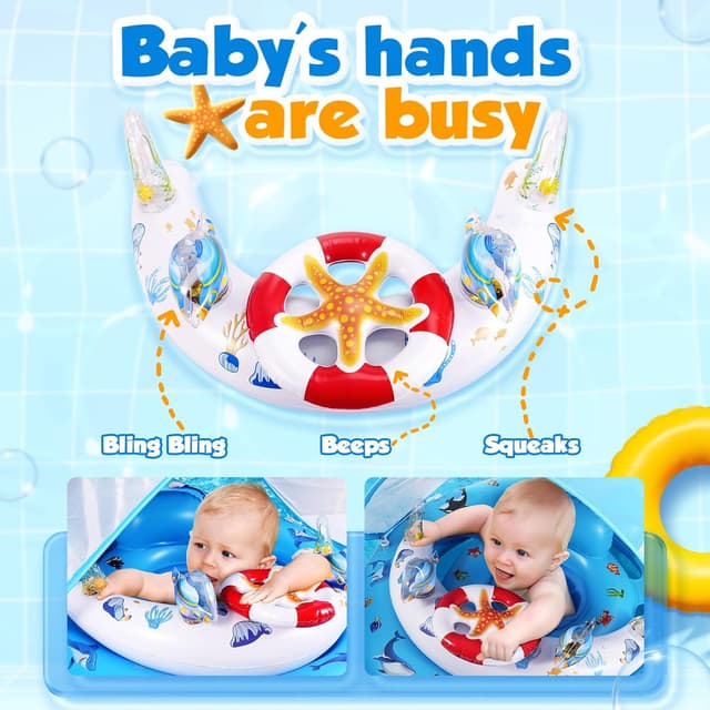 Thumbnail 2 de GLOPUS Schwimmring Baby ab 6 Monaten