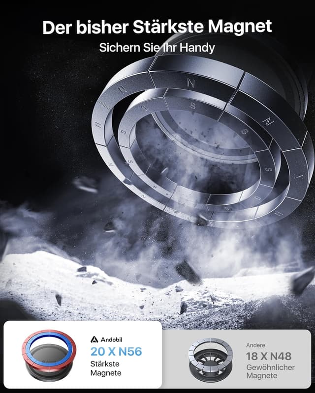 Detalle 2 de andobil Handyhalterung MagSafe 20x N56