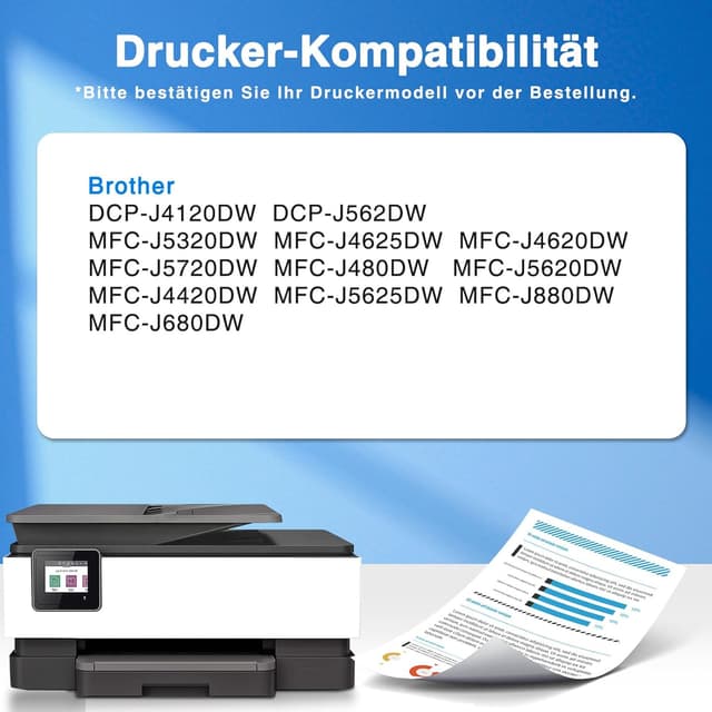 Detalle de Starink LC223 XL kompatible Druckerpatronen im 15er Set für Brother LC223XL