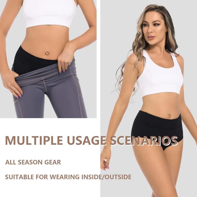 Detalle de Homord Radunterhose Damen mit 4D-Sitzpolster – atmungsaktive gepolsterte Radsportunterwäsche