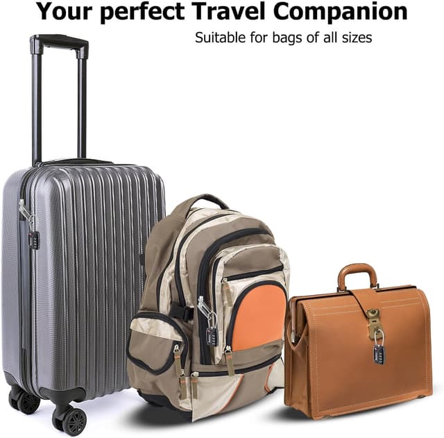 Thumbnail 5 de SharkByte TSA Approved 4‑Dial Luggage Lock 2 pack 🔒