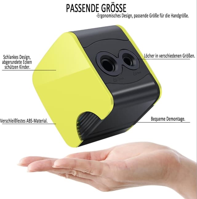 Detalle 2 de Elektrischer Anspitzer für Kinder, 3–5 s