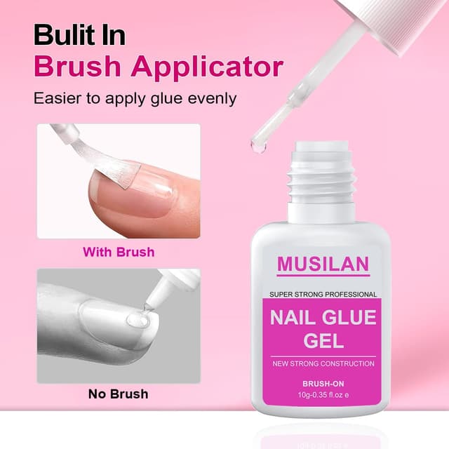 Detalle 2 de MUSILAN Nagelkleber und Entferner Set