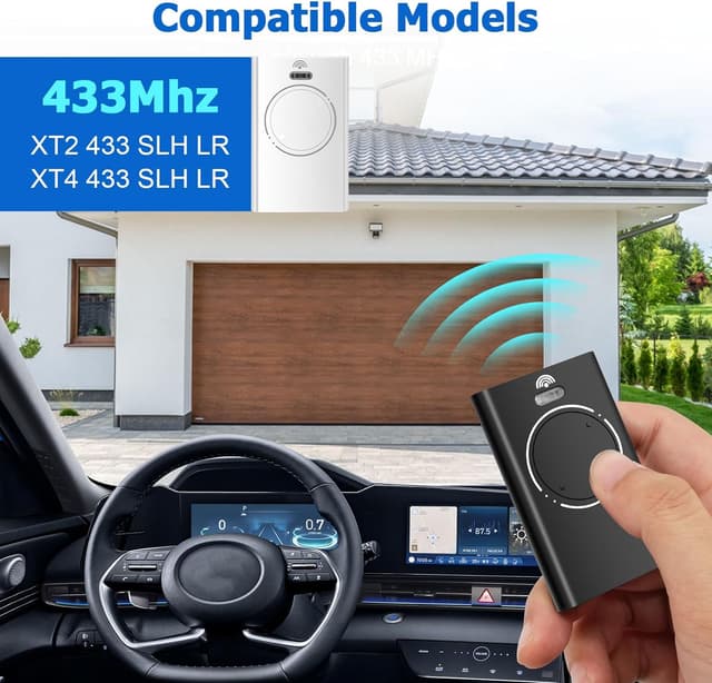 Detalle de Telecomando cancello 433 MHz XT2 2 canali