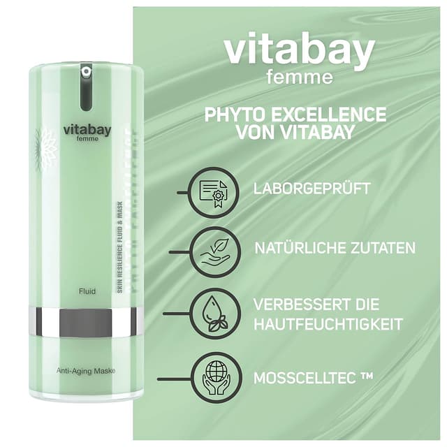 Detalle 2 de Vitabay Phyto Excellence 80 ml 2in1 Pflegefluid und Maske