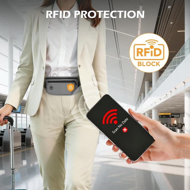 Thumbnail 4 de VINATO Marsupio Antifurto RFID