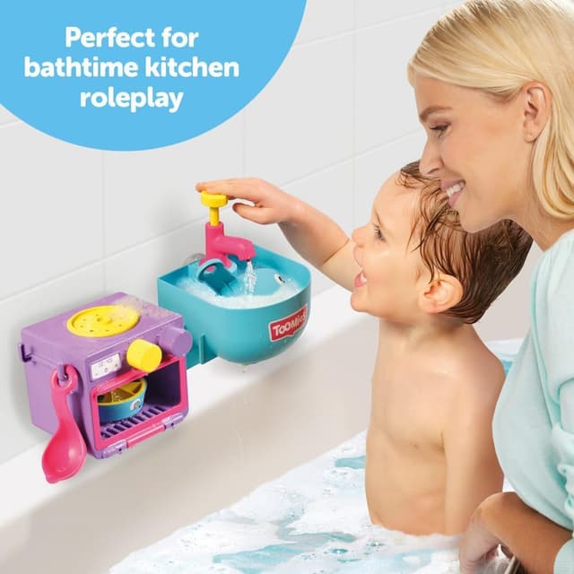 Detalle 2 de Toomies Bubble & Bake Bathtime 2‑in‑1 bath toy for toddlers