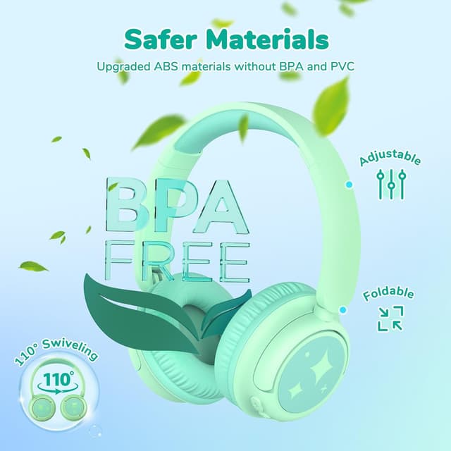 Thumbnail 4 de iClever BTH22 Kids Headphones Wireless