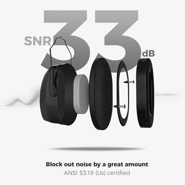 Thumbnail 2 de Ear defenders with SNR 36dB
