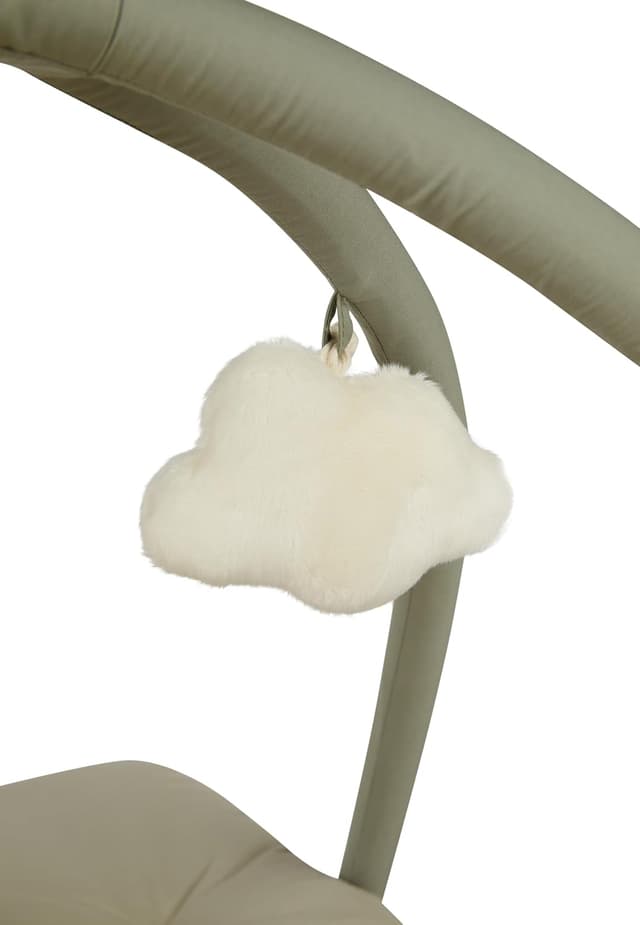 Thumbnail 6 de Sterntaler Spielbogen Giraffe Kaya – Spieldecke mit weicher Liegefläche, Spiegel, Rassel, Knisterpapier & Quietsche, steingrau