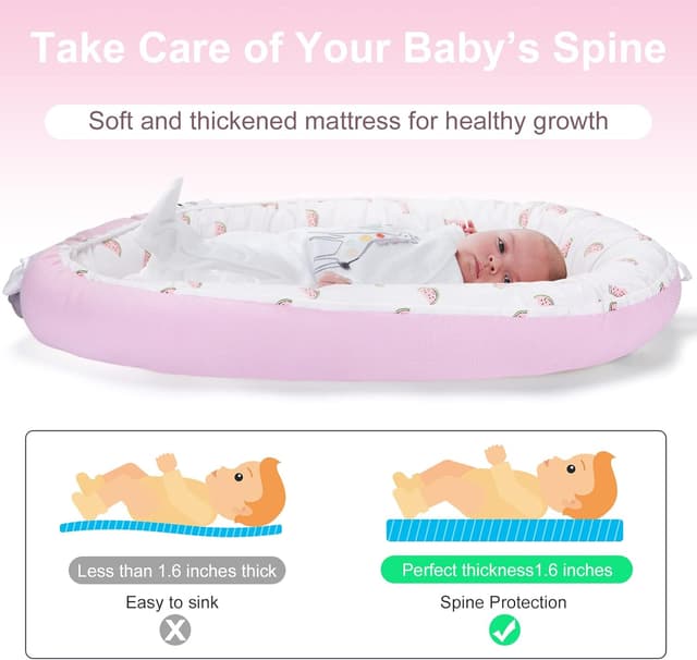 Thumbnail 4 de YGJT Baby Nest Pod Newborn Lounger 0–12 months