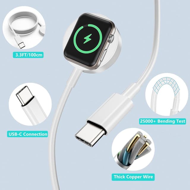 Thumbnail 6 de Apple Watch magnetic charger 2 pack