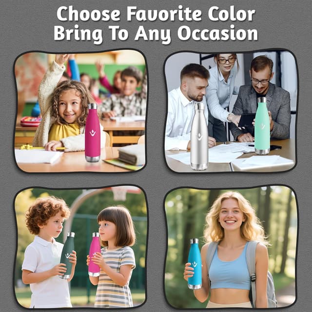 Thumbnail 6 de HoneyHolly gourde isotherme enfant 500 ml