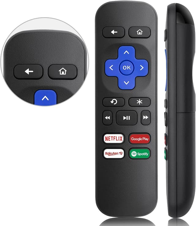 Detalle de Universal Replacement Remote for Roku Express and Premiere