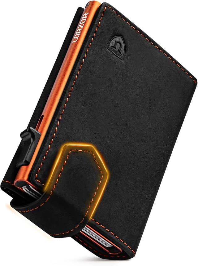 Imagen de LORZOR Kartenetui Slim Wallet 10 Karten 🔒 en OfertitasTOP