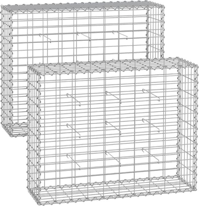 Imagen de SONGMICS GGB283V1 Gabion pour Pierre 100 x 80 x 30 cm en OfertitasTOP