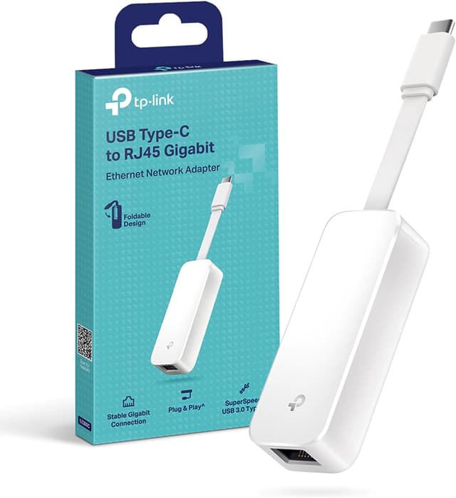 Detalle de TP-Link UE300C USB C ethernet adapter 10Gb