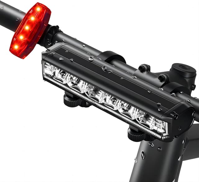 Detalle de POSUGEAR Lumière Velo Velo Avant & Feu Arrière LED rechargeable USB-C (IPX5)