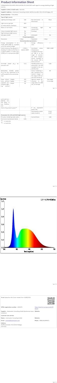 Thumbnail 6 de Desk Lamp with Clamp Double Head 25 Modes