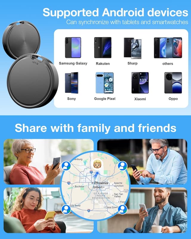 Thumbnail 5 de Air Tags for Android 4-Pack tracker