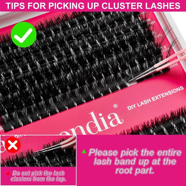 Thumbnail 5 de Fowendia Lash Clusters Kit 10-18mm ๐