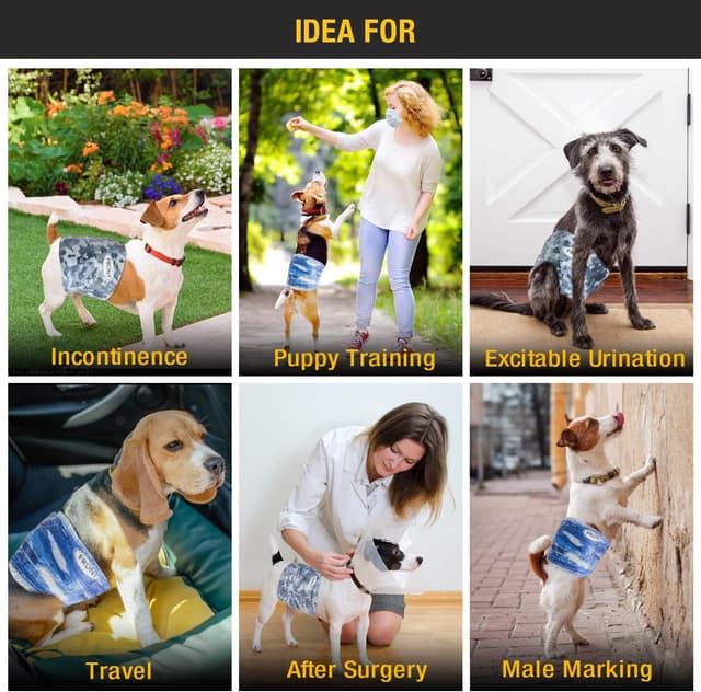 Detalle 1 de Dono Hundewindeln für Rüden, 24 Stück