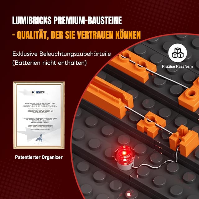 Thumbnail 6 de Lumibricks Straßenfusion Boxclub (3036-teilig) mit Licht-Features – City Modular Building 19009