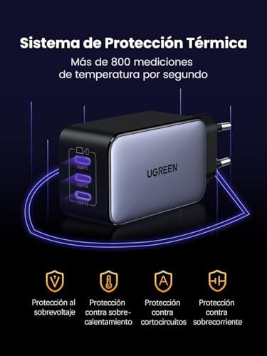 Thumbnail 5 de UGREEN Nexode Cargador USB C 65W
