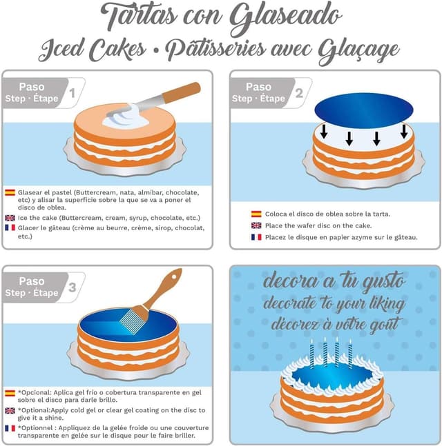 Detalle de dekora Disque comestible Spider-Man Ø 20 cm (licence officielle Marvel) pour décoration de gâteau d’anniversaire