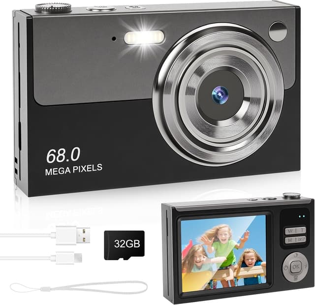 Detalle de Digital Camera 48MP 4K compact with 18x zoom