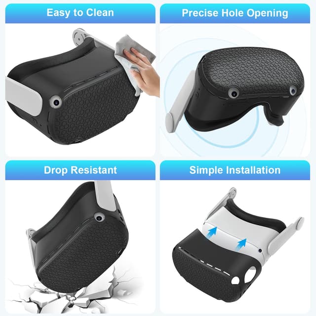 Thumbnail 6 de Meta Quest 2 Accessories Head Strap, Case, Grips