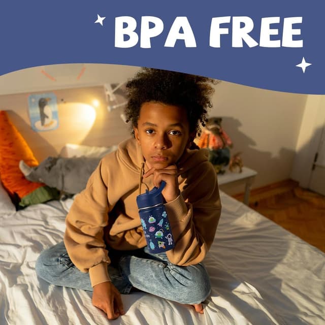 Thumbnail 7 de SANTECO Botella isotérmica infantil con pajita 500ml