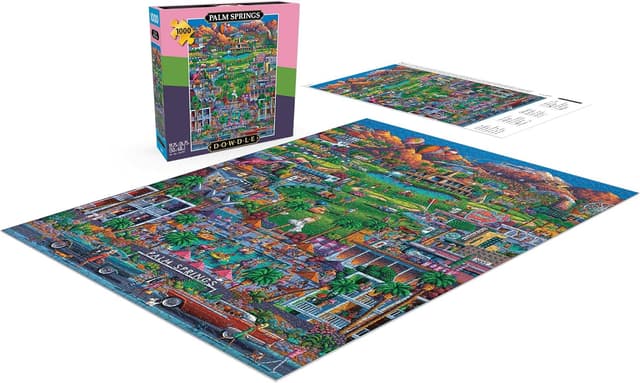 Detalle 2 de Buffalo Games Palm Springs 1000-piece jigsaw