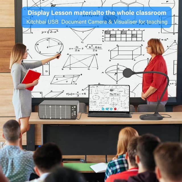 Thumbnail 6 de Kitchbai Visualiser USB document camera for teaching