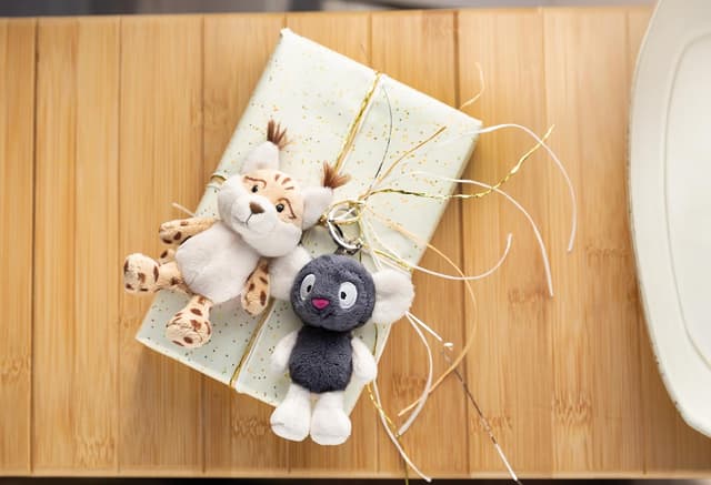 Detalle 1 de Luchs Lyka Schlüsselanhänger 10 cm beige