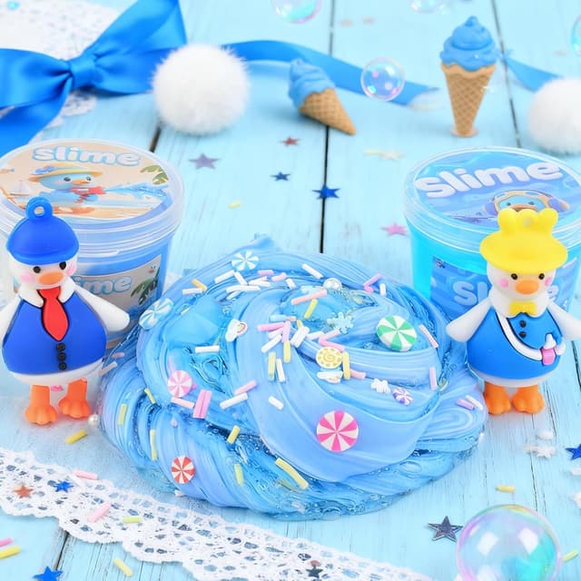 Detalle de Duck slime kit 6 pack for kids