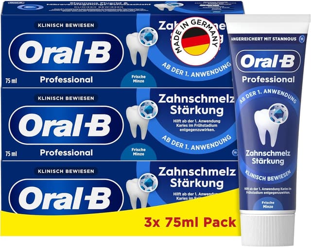 Imagen de Oral-B Professional Zahnschmelz Stärkung 3x75ml en OfertitasTOP