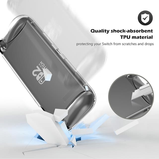 Detalle 2 de ProCase Protective Case for Nintendo Switch 2 (2025) – ergonomic grip TPU cover