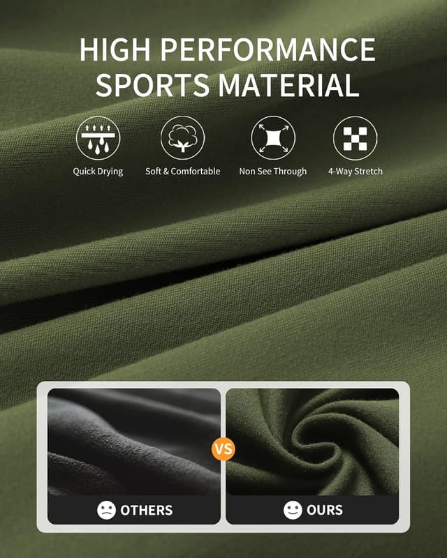 Detalle 2 de CAMBIVO Sport-Leggings Damen lang mit High Waist und Handytasche