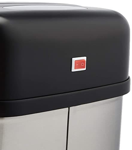 Thumbnail 5 de Amazon Basics, poubelle à capteur, 50 litres ⚙