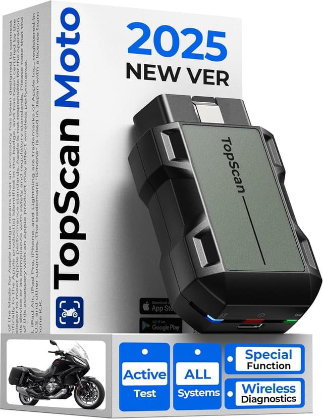Imagen de TOPDON TopScan Moto Outil diagnostic OBD2 Bluetooth en OfertitasTOP