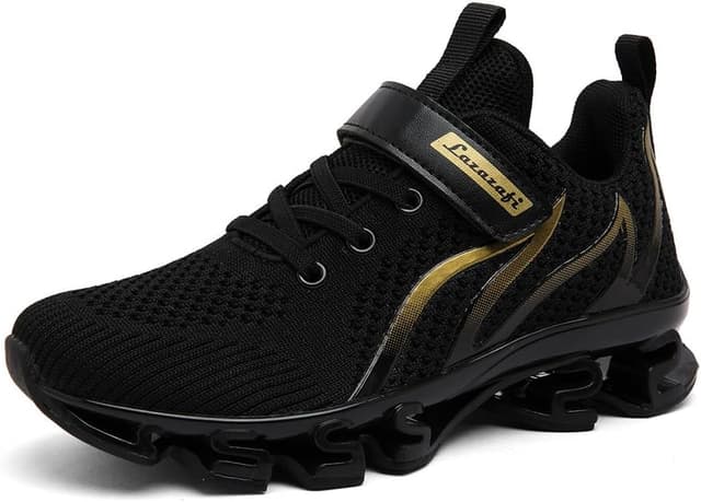 Detalle de Baskets enfant LAZAZAFI (garçon & fille) en maille respirante avec semelle TPU/TPR et scratch