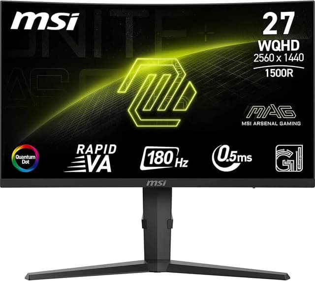 Imagen de MSI MAG 275CQRF QD Monitor gaming 27" WQHD 180 Hz en OfertitasTOP