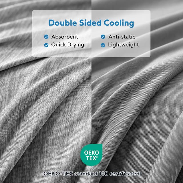 Detalle de HOMFINE Cooling Blanket 60 x 80 inches