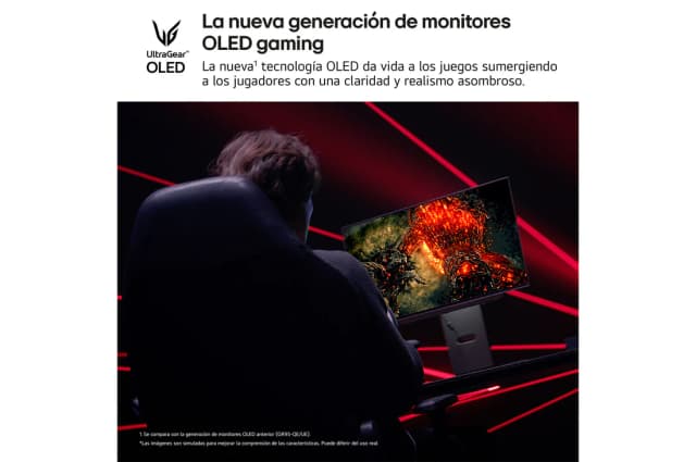 Thumbnail 2 de LG UltraGear 27GX790A-B Monitor gaming QHD 27" 480 Hz 📺